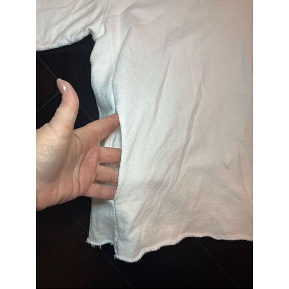 New Electric & Rose Costa Hoodie in French-terry Cloud - Picture 8 of 9